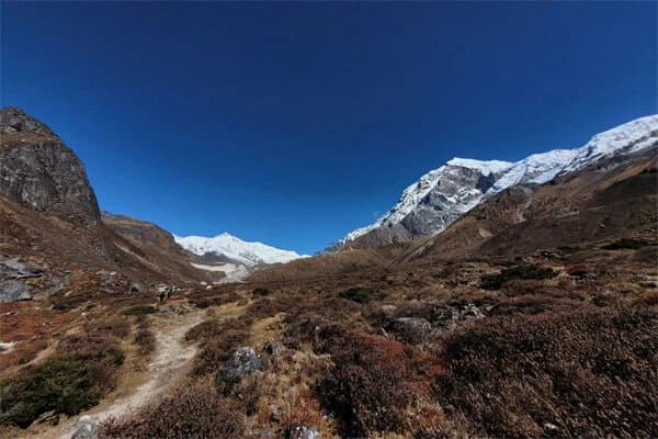 Hiking to Annapurna Base Camp