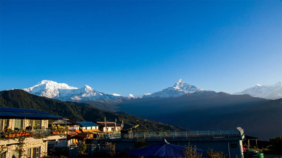 Annapurna Base Camp Trek with Helicopter Return