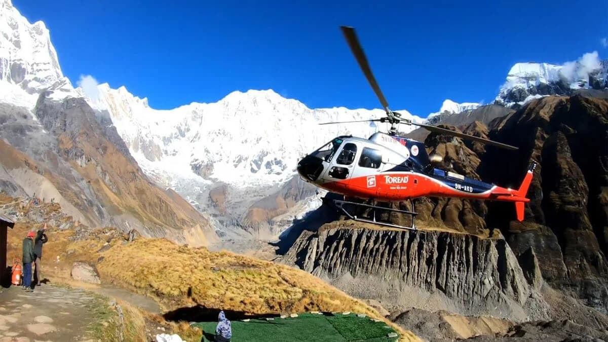 Annapurna Base Camp Helicopter tour