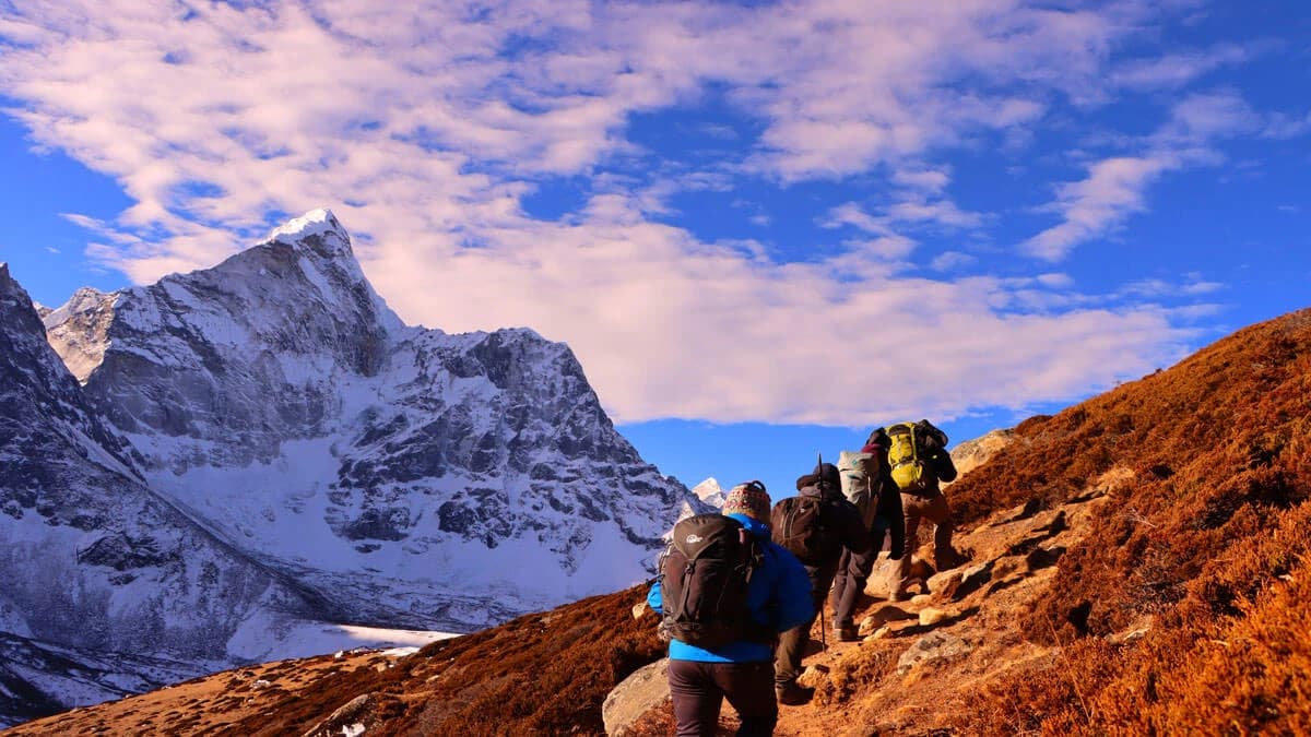 Everest base camp trek