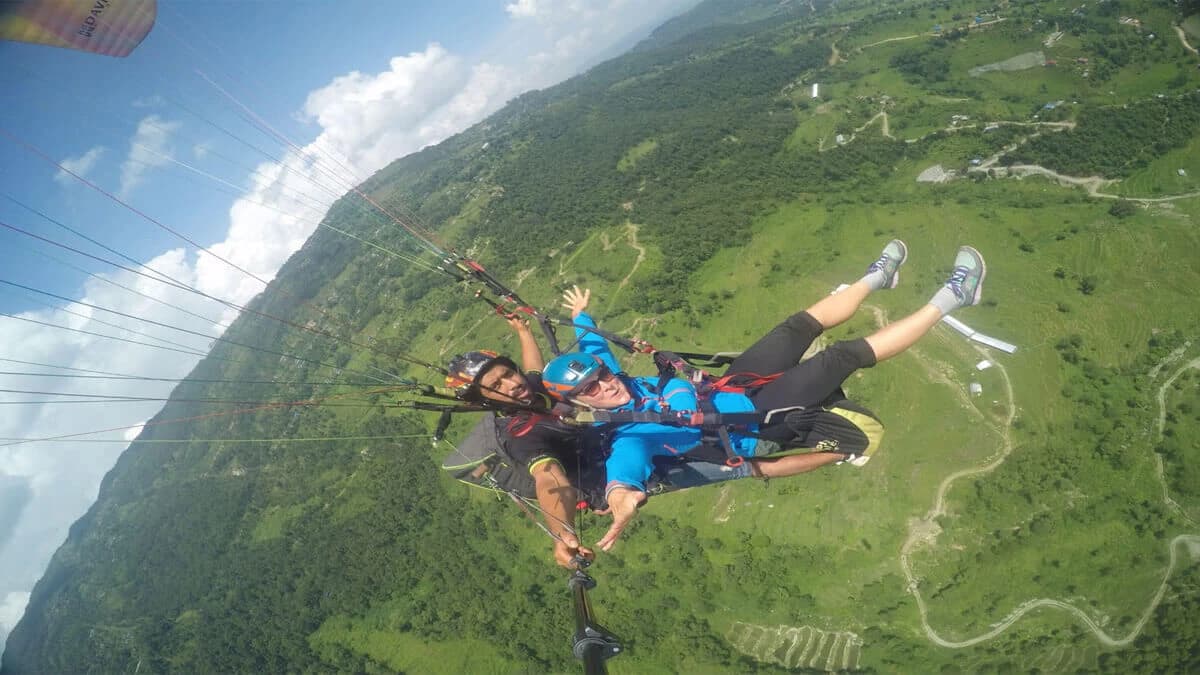 Paragliding In Nepal