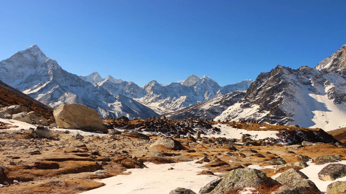 Everest base camp trek