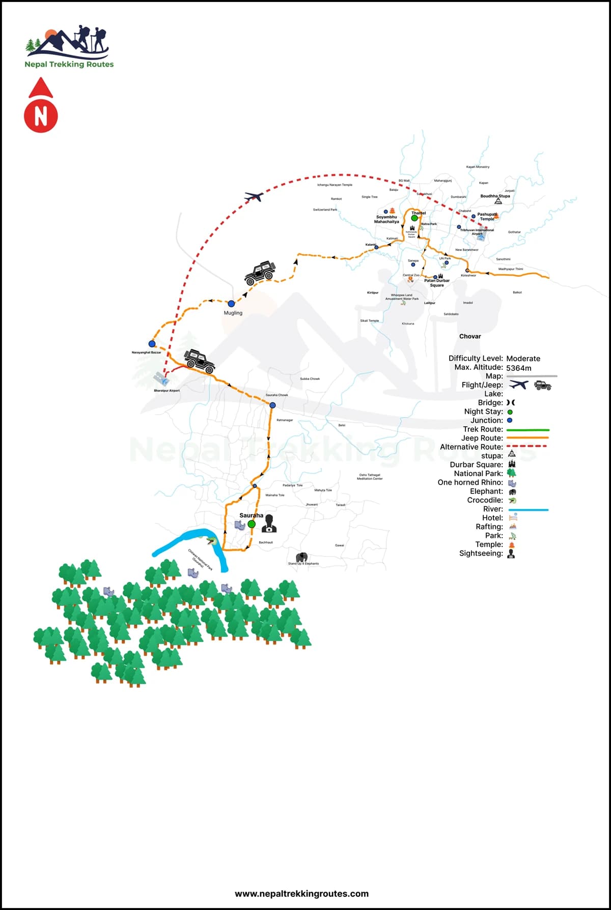 Chitwan Jungle Safari Tour