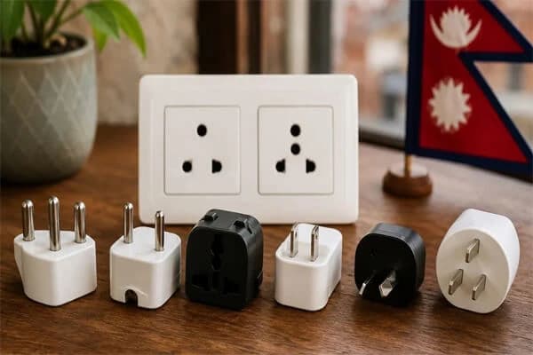 Nepal travel adapter