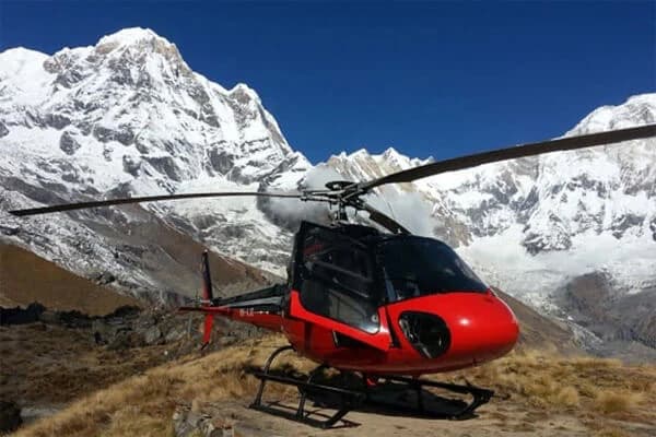 Annapurna base camp trek with Helicopter return cost