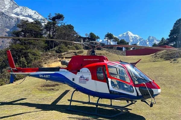 Everest base camp Helicopter Tour Itinerary