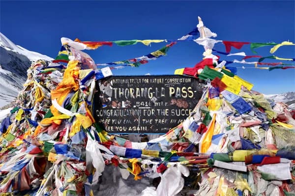 View of Manaslu Mountain