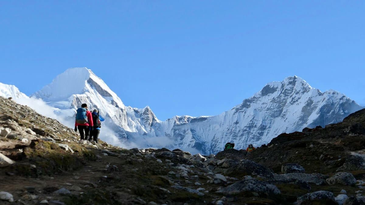 cho la pass gokyo everest