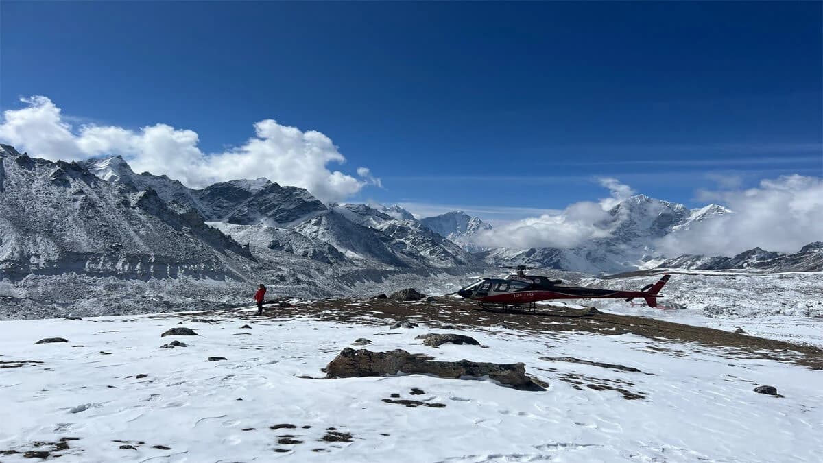 Everest base camp Helicopter Tour Itinerary