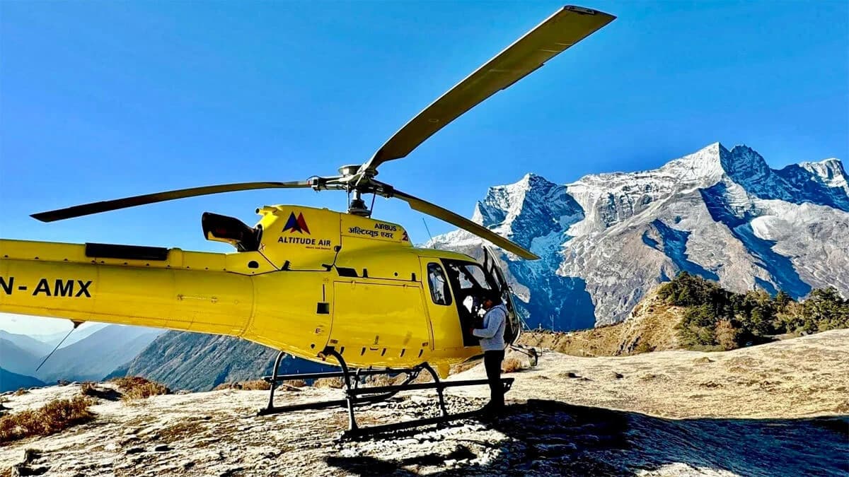Best Time for Helicopter Tour in Nepal