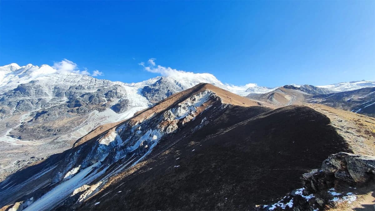Langshisha Ri Peak Climbing