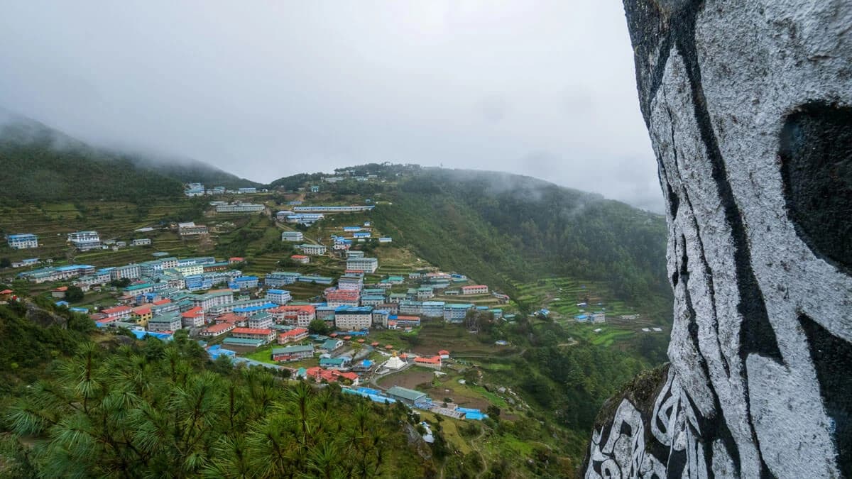 namche bazaar everest