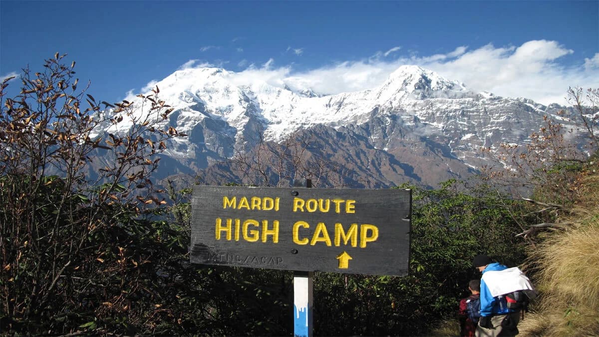 Mardi Himal Trek difficulty