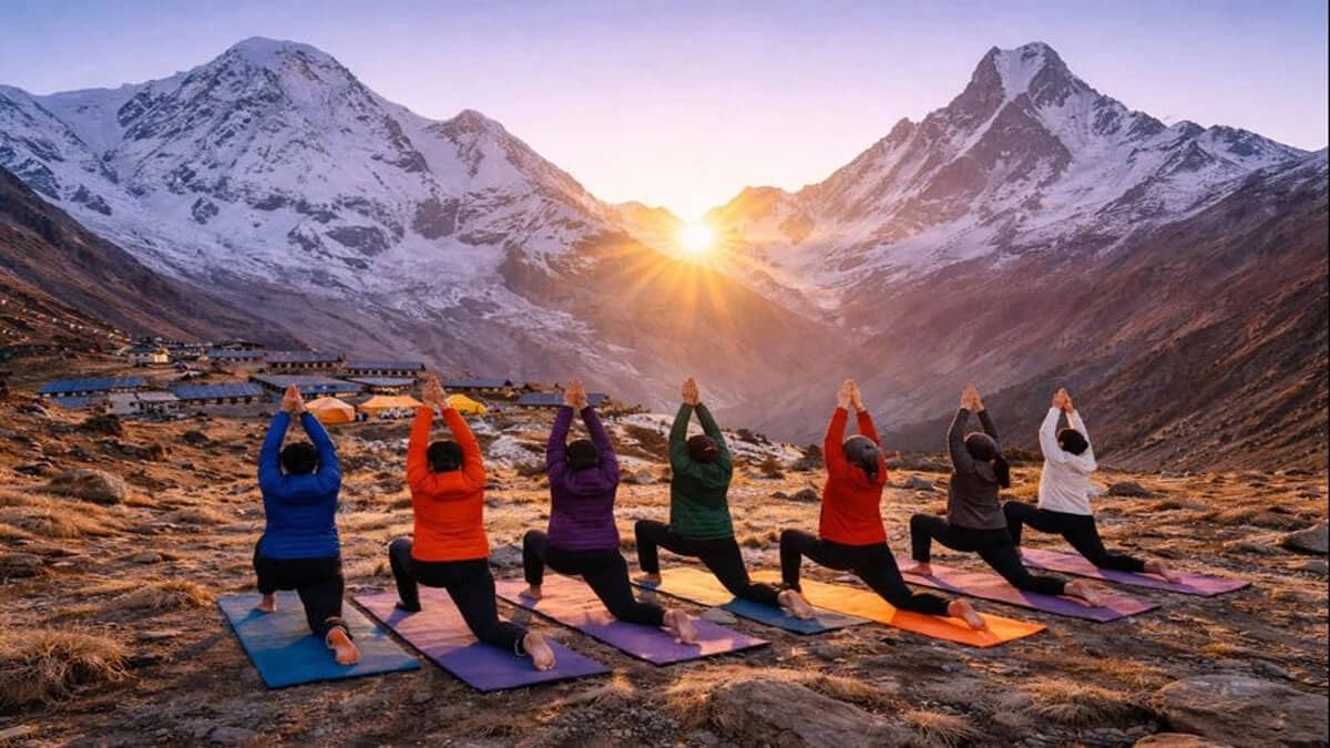 Annapurna Base Camp Yoga trek