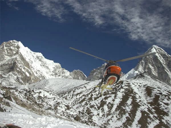 Renjo La Pass Gokyo Lake Trek with Helicopter Return