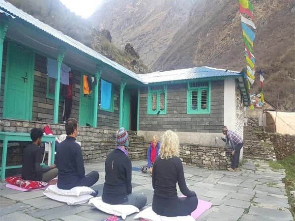 Annapurna Base Camp Yoga trek