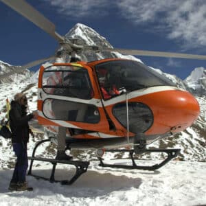 Everest base camp trek with Helicopter Return