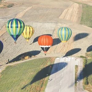 Hot Air Balloon in Nepal
